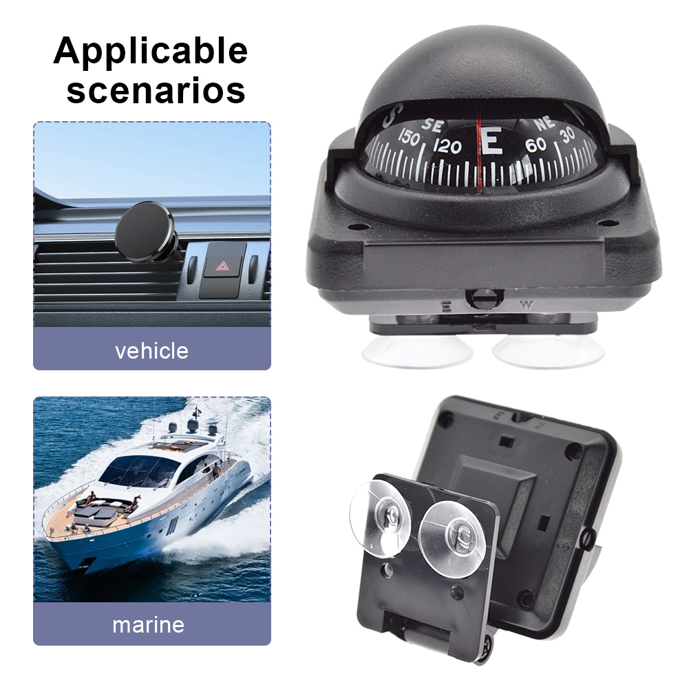 ナビゲーション磁気コンパス多機能デジタルマリンボイジャーカー - Compass Lensatic のレビューと価格