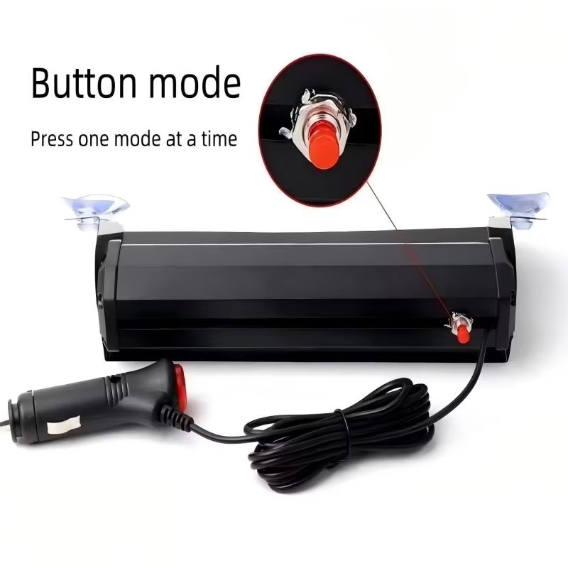 8LEDユニバーサルカーストロボライトフラッシャー車両フロン - Sos Light Strobe のレビューと価格